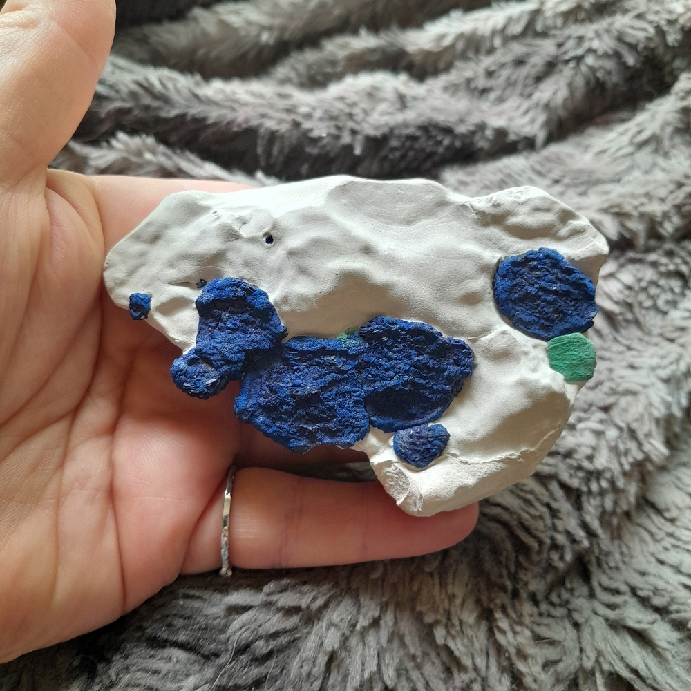 SOLD! Gorgeous Azurite Suns Specimen from Australia - Picture 1 of 5